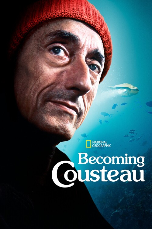 Плакат Becoming Cousteau (2021)