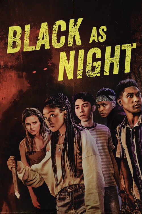 Плакат Black as Night (2021)