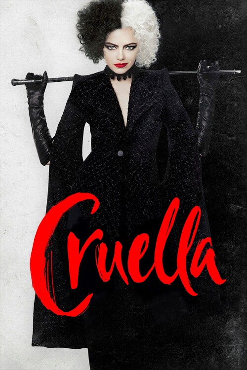 Плакат Cruella (2021)