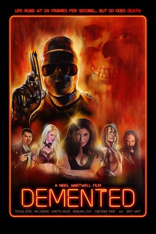 Плакат Demented (2021)