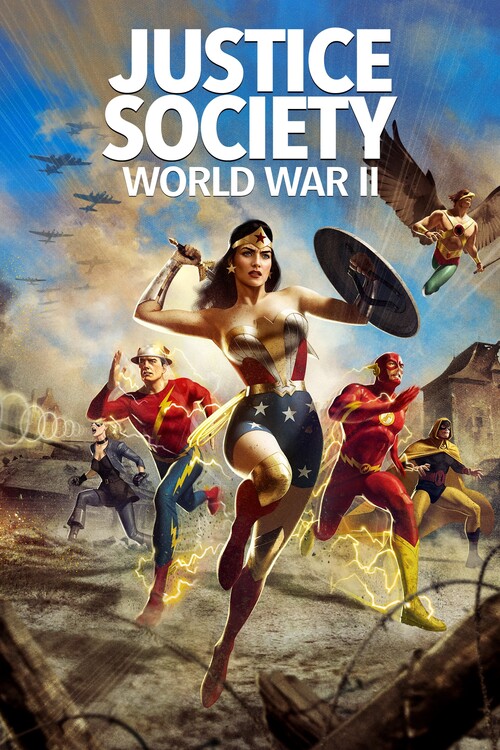 Плакат Justice Society World War II (2021)