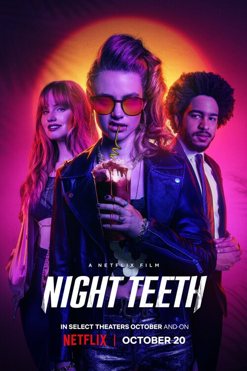 Плакат Night Teeth (2021)