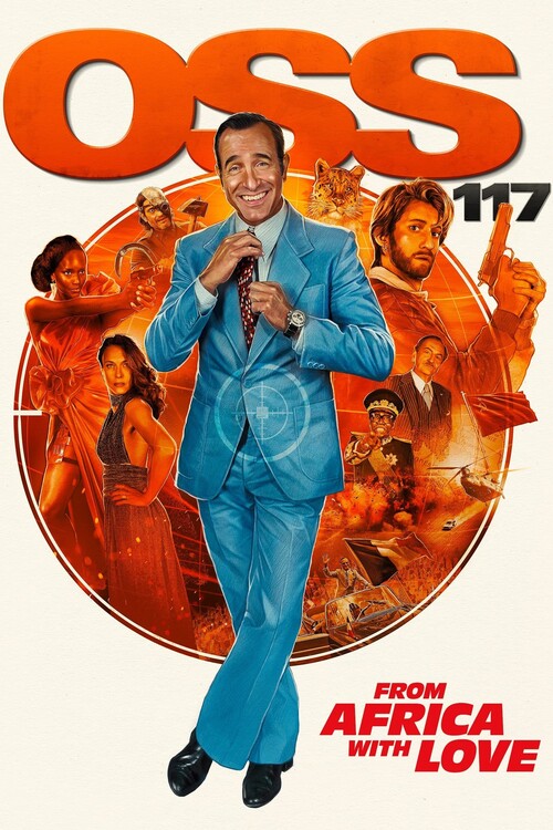 Плакат OSS 117 From Africa with Love (2021)