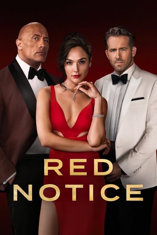 Плакат Red Notice (2021)