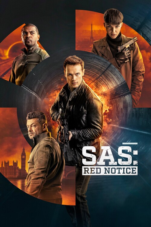 Плакат SAS Red Notice (2021)
