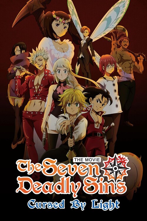 Плакат The Seven Deadly Sins Cursed by Light (2021)