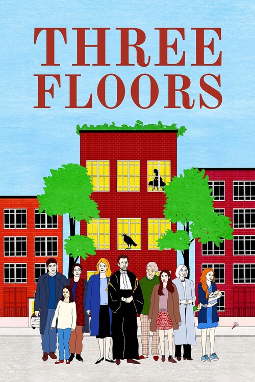 Плакат Three Floors (2021)