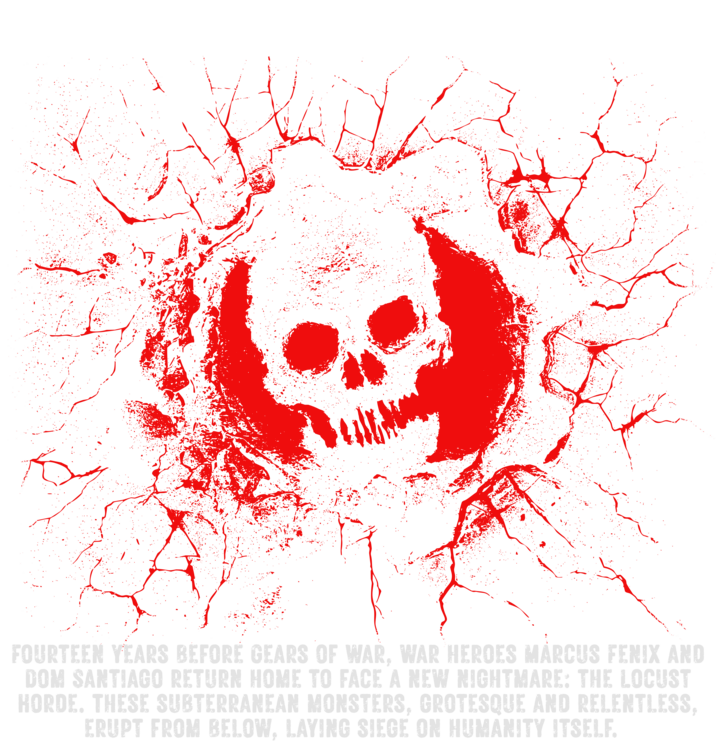 T-shirt E-Day - Gears of War