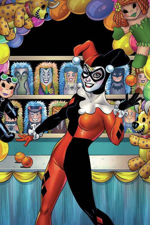 Плакат Harley Quinn Cover - Circus