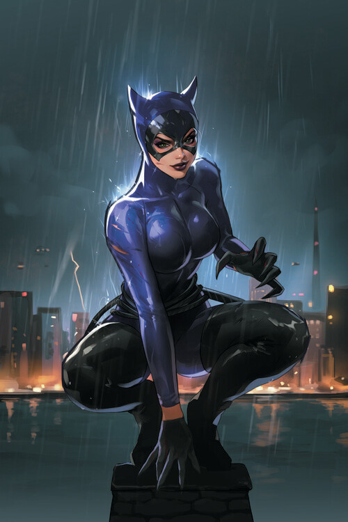 Plakát Catwoman Cover - Night