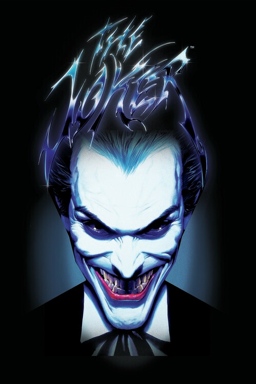 Canvas Print The Joker - Chrome