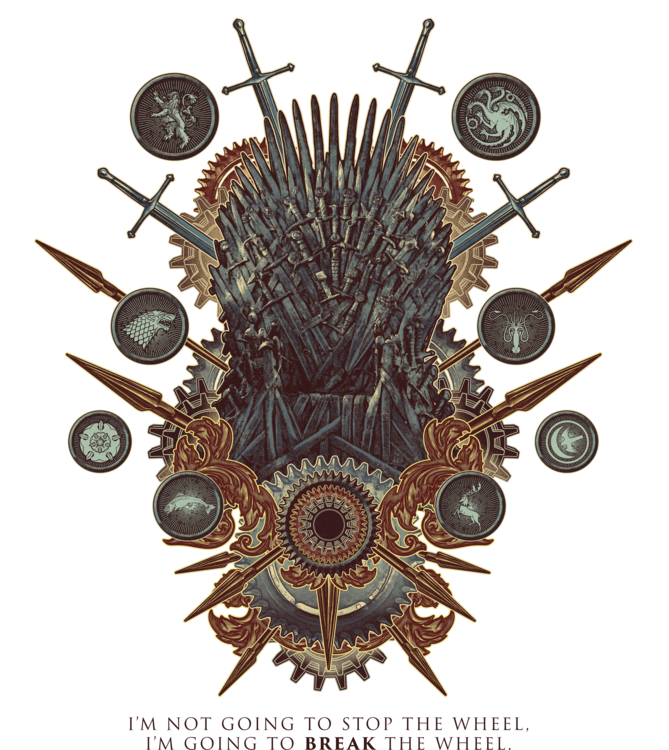 Camisola Game of Thrones - Break the wheel
