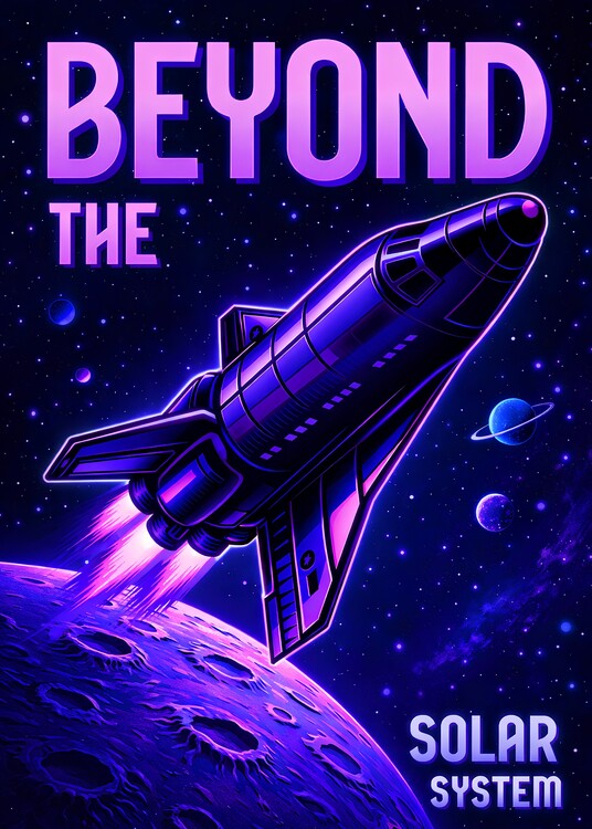 Plakát Beyond The Solar Sytem