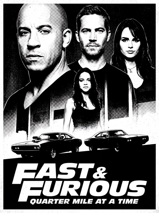 Poster Fast & Furious: Quarter Mile at a Time