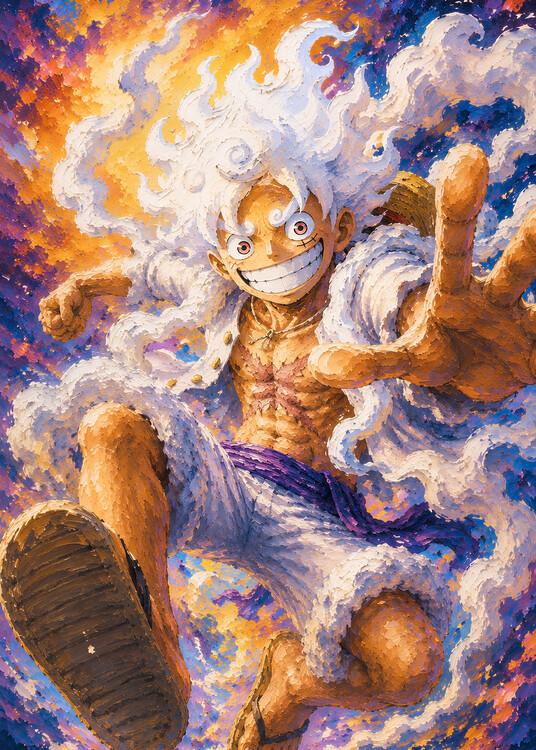 Poster Gear 5 Oil Painting