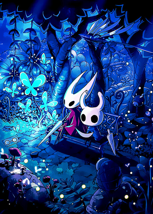 Плакат romance hollow knight