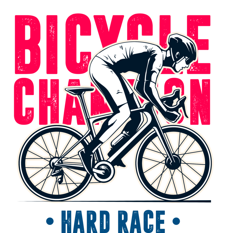 Majica Cycling - Hard Race Champion