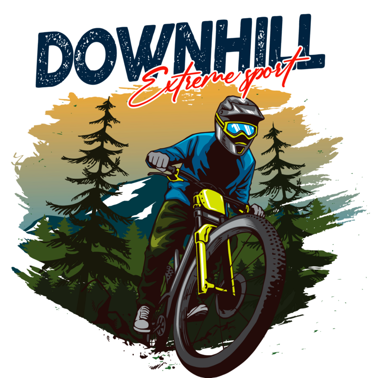 Majica Cycling - Extreme Mountain Ride