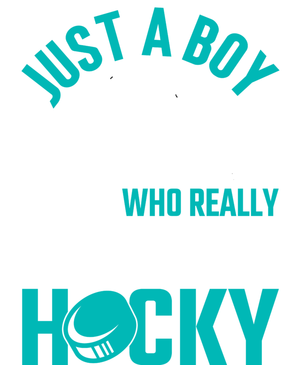 Póló Hockey - Just a Boy Who Loves Hockey