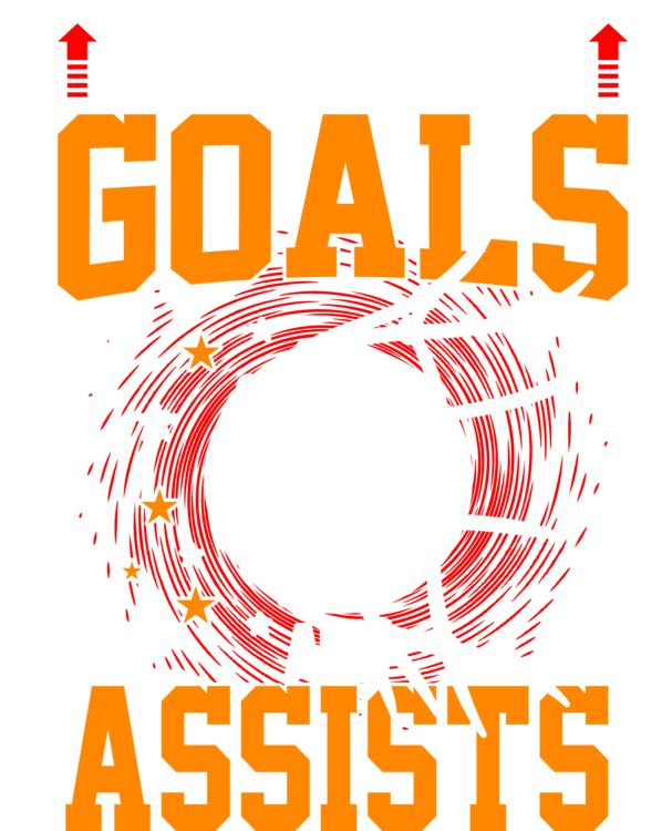 T-skjorte Football - Goals and Assists