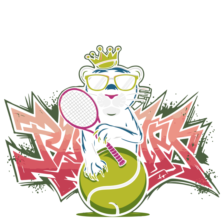 T-skjorte Tennis - Graffiti Ball King