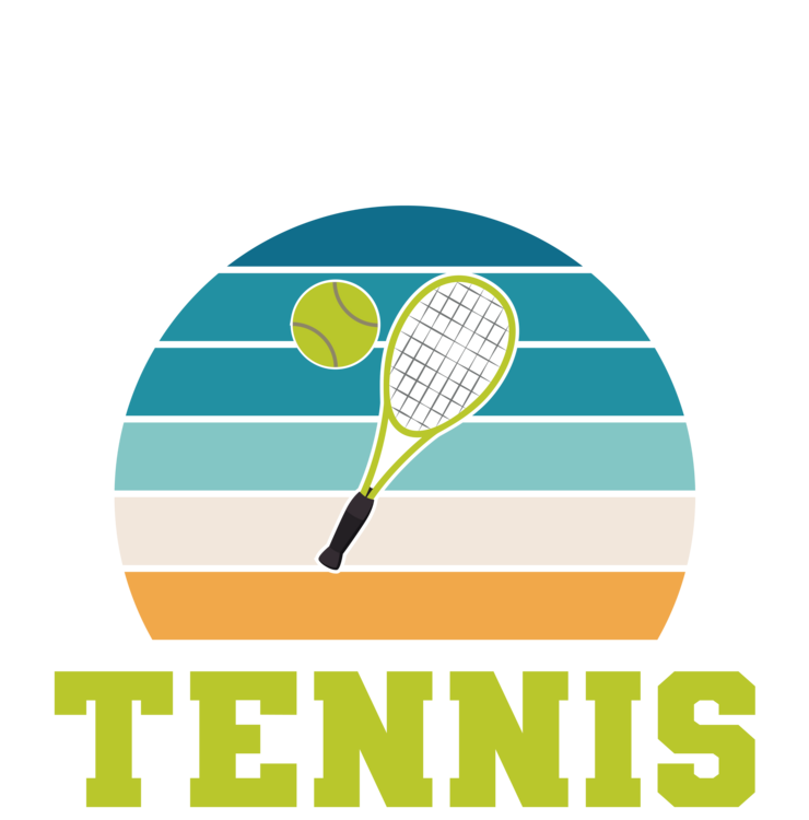 T-skjorte Tennis - Girl Who Loves Tennis