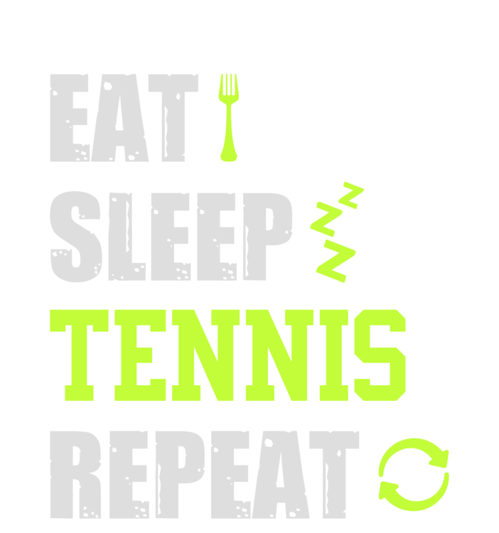 T-skjorte Tennis - Repeat the Game