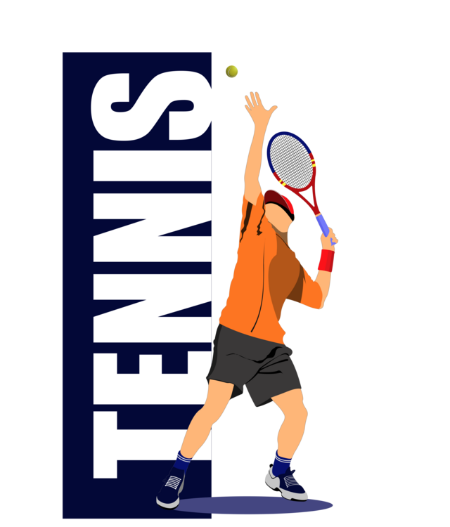 T-shirt Tennis - Vertical Serve