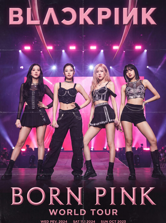 Αφίσα BLACKPINK Born Pink World Tour Concert Poster