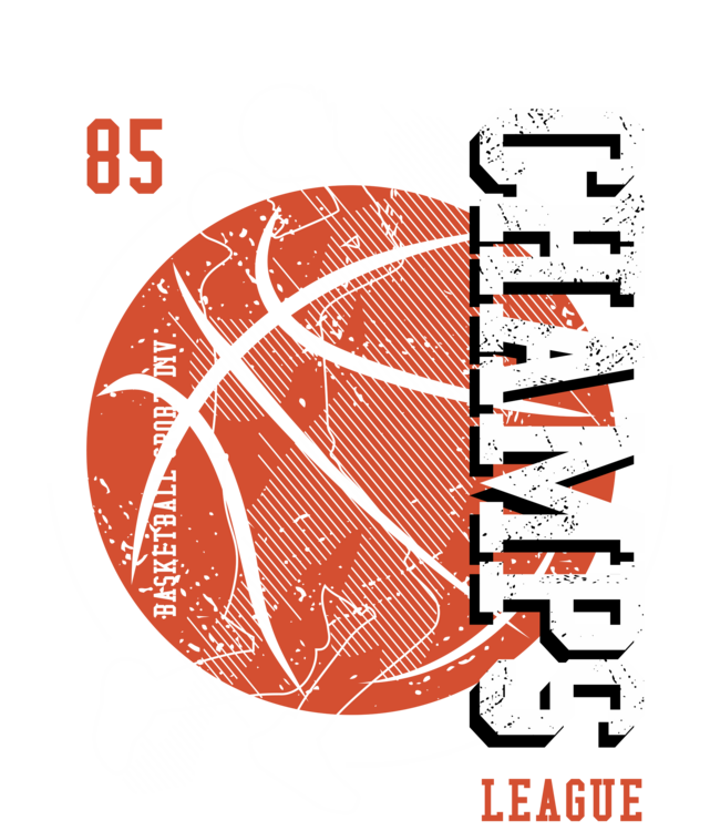 T-skjorte Basketball - Champion League