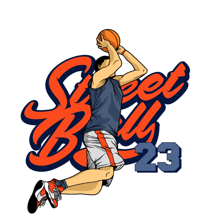 T-skjorte Basketball - Street Ball 23