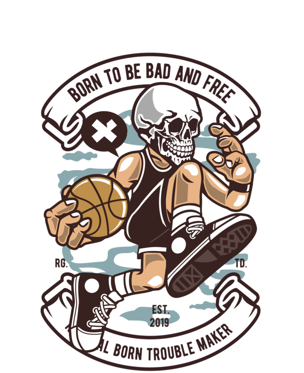 Camisola Basketball - Bad and Free