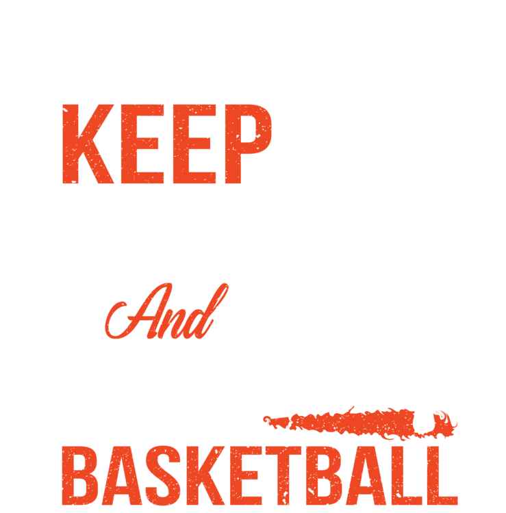 Camisola Basketball - Keep Calm and Play