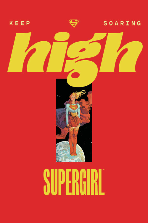 Poster Supergirl - Keep soaring high