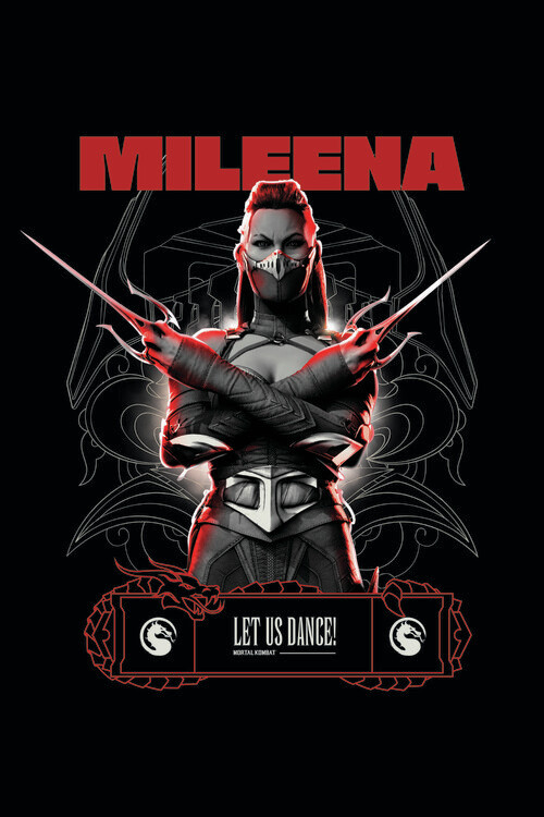 Poster Mortal Kombat - Mileena
