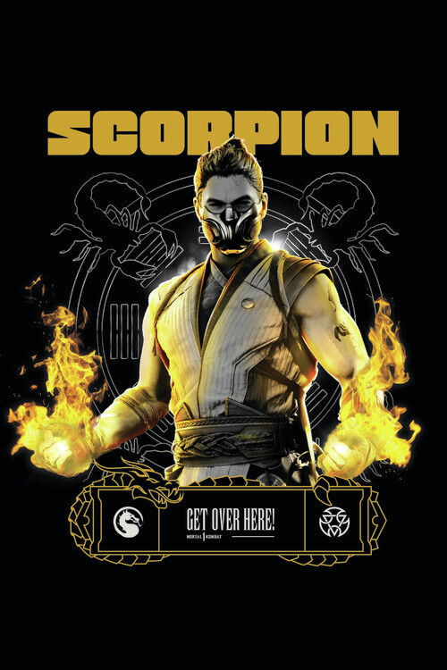 Poster Mortal Kombat - Scorpion