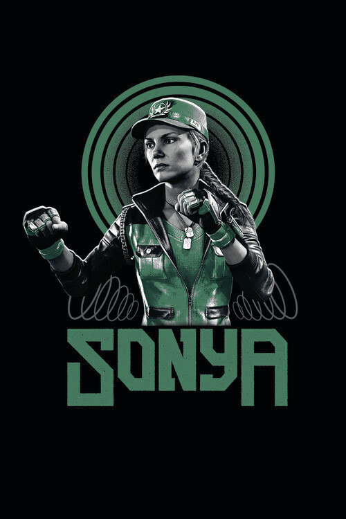 Poster Mortal Kombat - Sonya