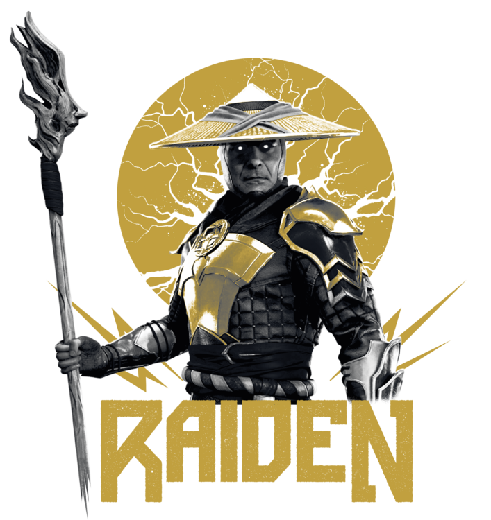 Majica Mortal Kombat - Raiden