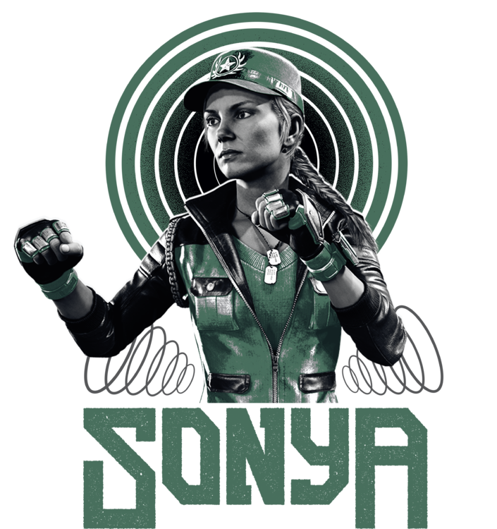 Tričko Mortal Kombat - Sonya