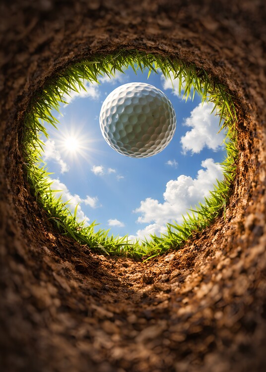 Plakát Golf Ball