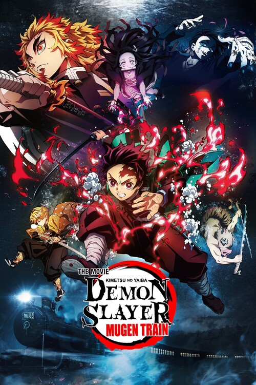 Αφίσα Demon Slayer -Kimetsu no Yaiba- The Movie Mugen Train (2020)