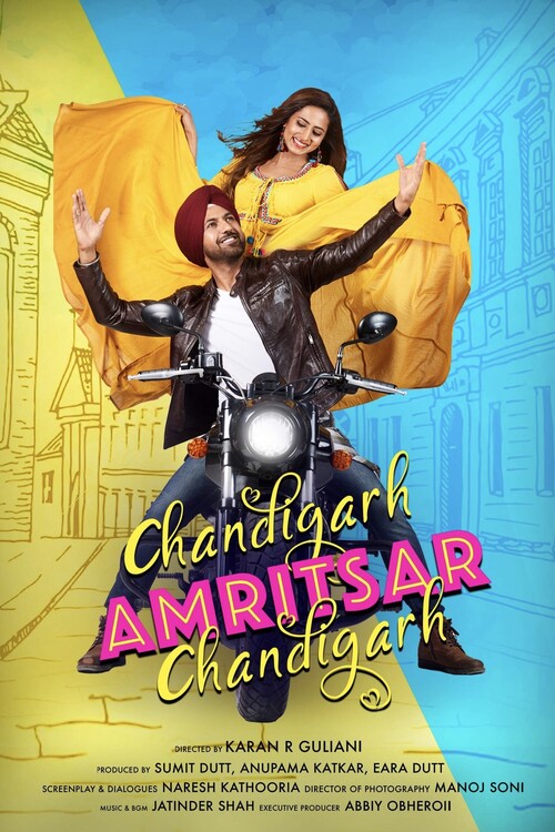 Poster Chandigarh Amritsar Chandigarh (2019)