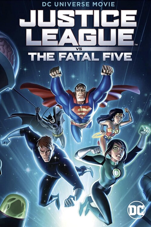 Poster Justice League vs. the Fatal Five (2019)