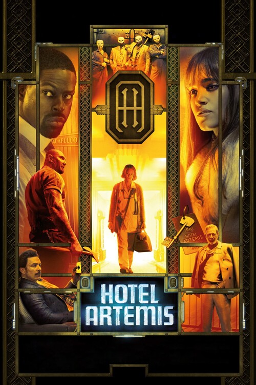 Poster Hotel Artemis (2018)