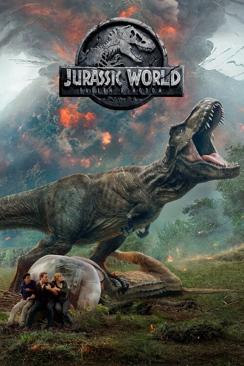 Плакат Jurassic World Fallen Kingdom (2018)