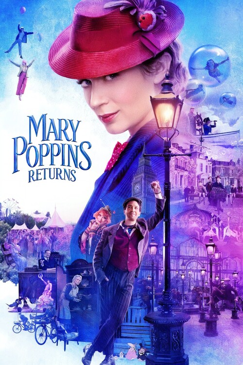 Плакат Mary Poppins Returns (2018)