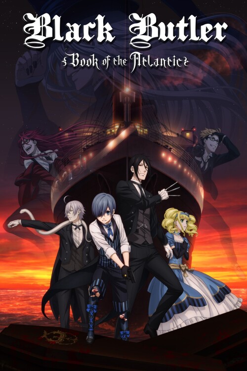 Plakat Black Butler Book of the Atlantic (2017)
