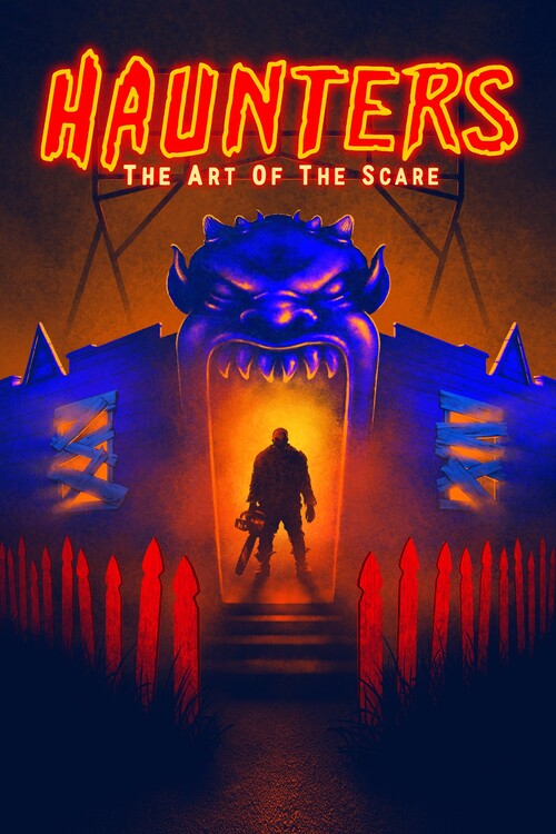 Poster Haunters The Art of the Scare (2017)