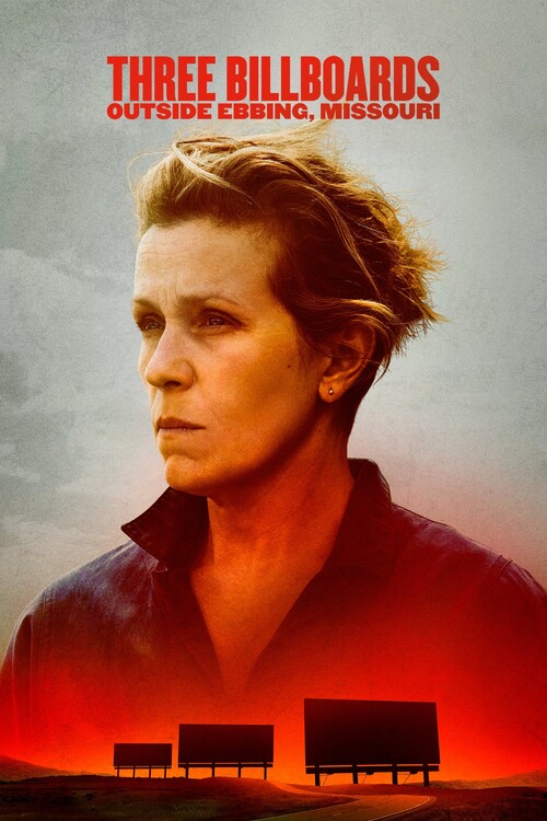 Poster Three Billboards Outside Ebbing, Missouri (2017)