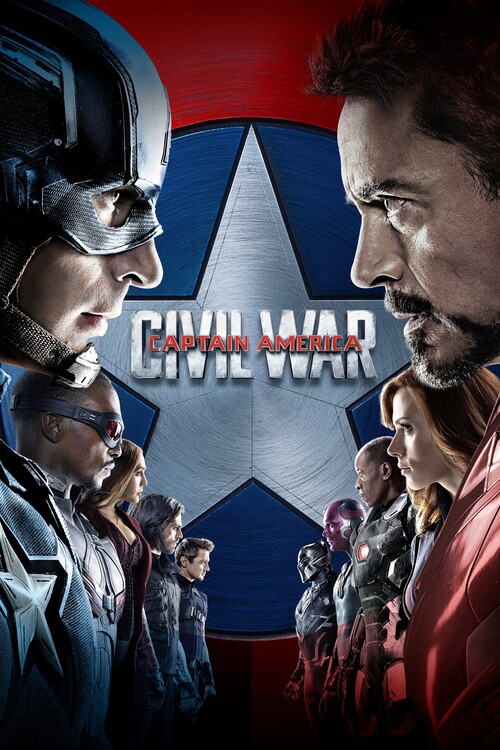 Αφίσα Captain America Civil War (2016)
